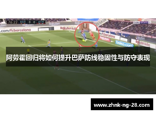 阿劳霍回归将如何提升巴萨防线稳固性与防守表现