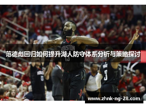 范德彪回归如何提升湖人防守体系分析与策略探讨 范德彪回归如何提升湖人防守体系分析与策略探讨